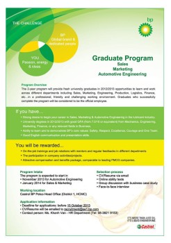 BP’s Graduate Program