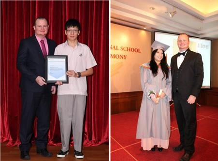 Học sinh trường Quốc tế Singapore nhận giải Cambridge