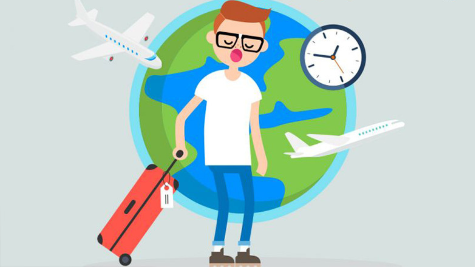 Thích nghi với “Jet lag” – lệch múi giờ khi sang nước ngoài